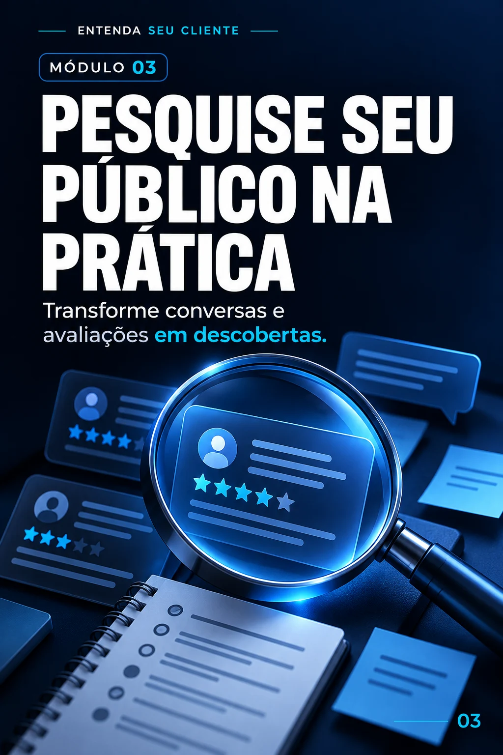 Pesquise seu público na prática
